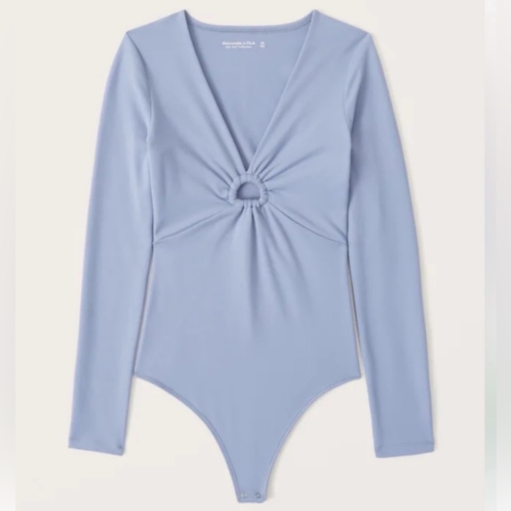 Abercrombie & Fitch Light Blue Bodysuit